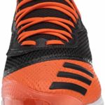 adidas Men’s Icon V Bounce Cleats Baseball Shoe, core Black/core Black/Orange, 9 M US