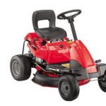 Craftsman 30″ Gear Drive Gas Mini Riding Lawn Mower with 10.5 HP* Briggs and Stratton Single-Cylinder Engine, Gas Lawn Tractor with 6-Speed Transmission, Red/Black