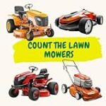 Count the Lawn Mowers: A Fun Picture Puzzle Book for Kids, Boys and Girls